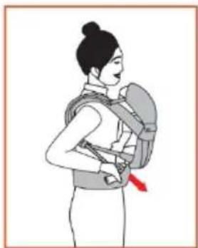 Beemoo CARE Dynamic - Mave-bæreposition (indadvendt) - 5