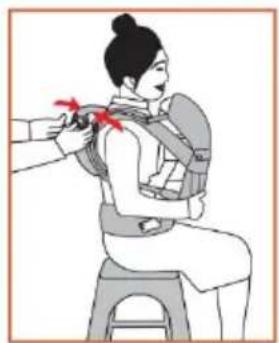 Beemoo CARE Dynamic - Främre bärposition (vänd inåt) - 4