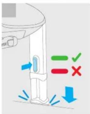 Diagram illustrating a door lock mechanism with check and dislocation indicators