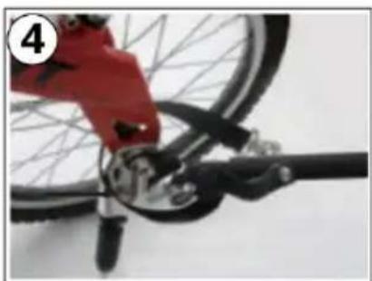 Beemoo Sporty Trail - Koppla Vagnen till Cykeln (cykelvagnskonfiguration) - 2