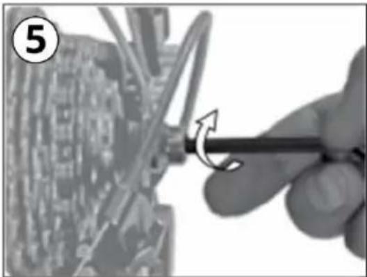 Beemoo Sporty Trail - Warning! The axle coupling must be fitted correctly. An incorrectly mounted axle coupling can come loose while riding and lead to accidents with life-threatening injuries. - 7