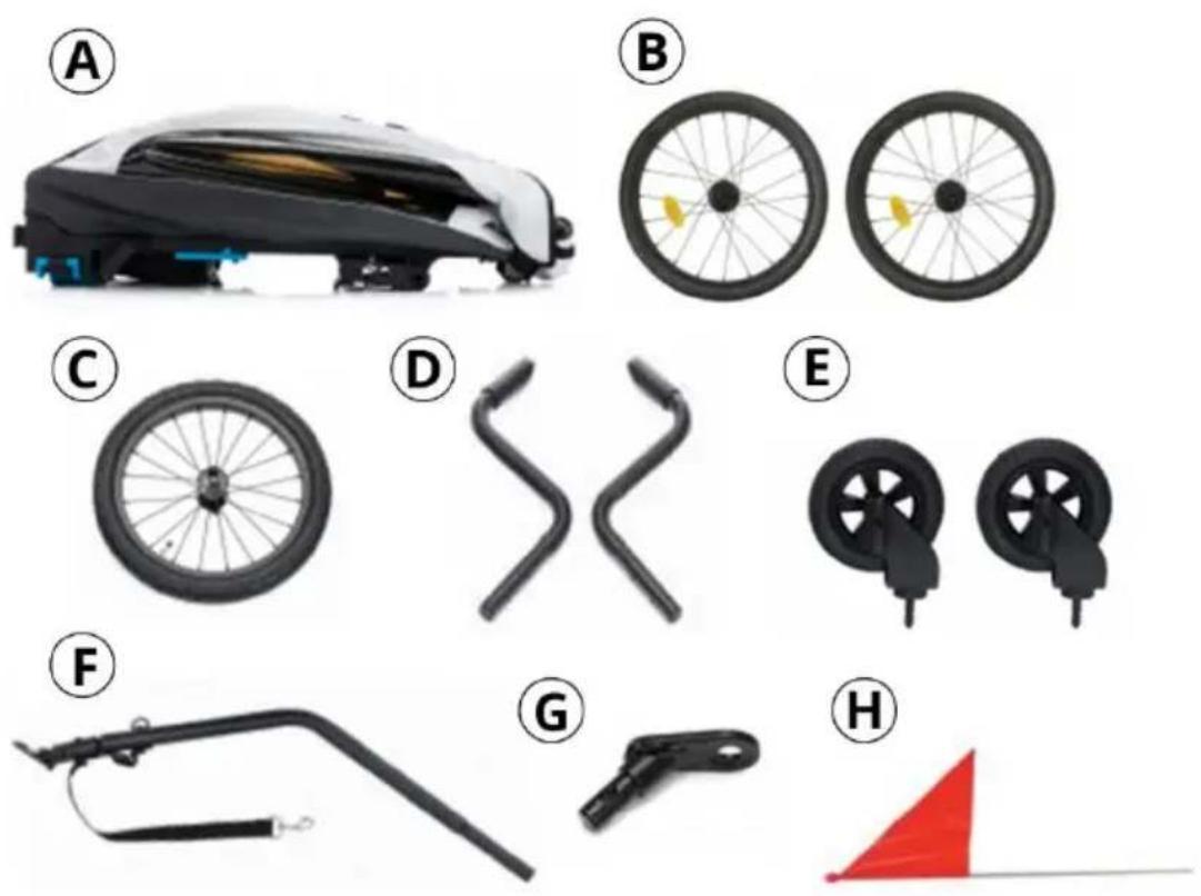 Beemoo Sporty Trail - PART LIST - 1
