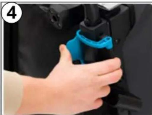 Beemoo Sporty Trail - Mounting the jogger wheel (jogger configuration) - 4