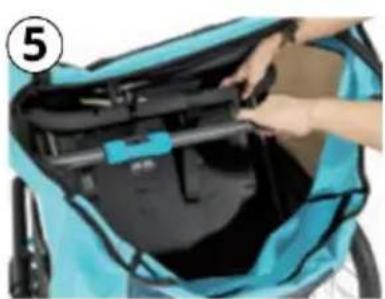Beemoo Sporty Trail - Folding the Base Frame - 5