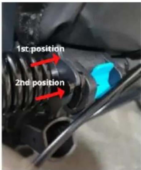 1st position 2nd position