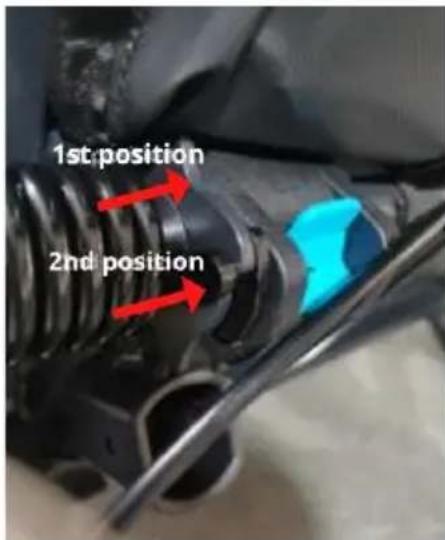 1st position 2nd position