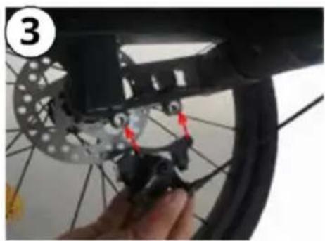 Beemoo Sporty Trail - Attaching the Rear Wheels - 3