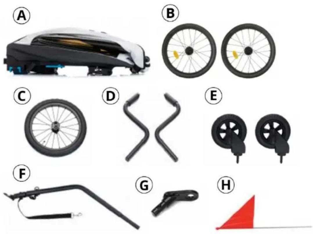Beemoo Sporty Trail - PRODUKTDELAR - 1