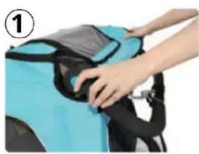 Beemoo Sporty Trail - Folding the Base Frame - 1