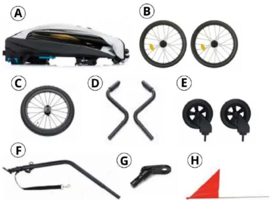 Beemoo Sporty Trail - BAUTEILE - 1