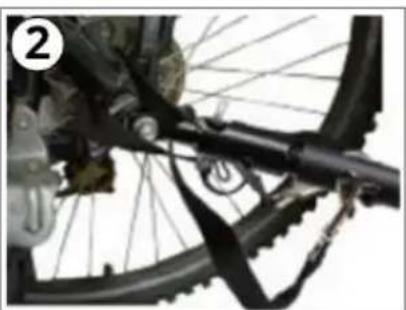 Beemoo Sporty Trail - Koppla Vagnen till Cykeln (cykelvagnskonfiguration) - 1