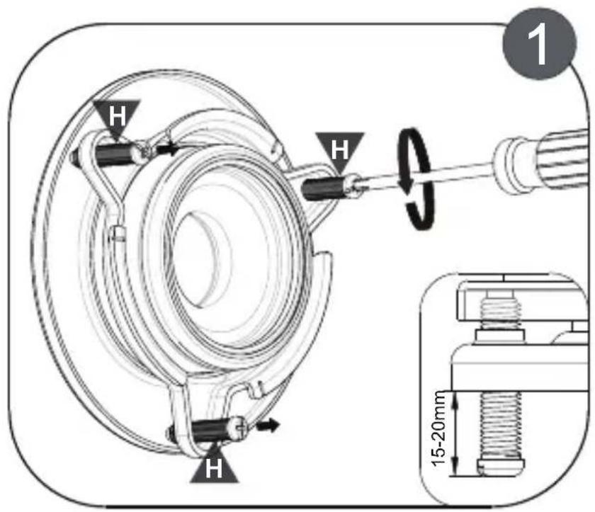 H H 1 15-20mm