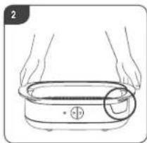 Tommee Tippee All-In-One Advanced Bottle and Pouch Warmer - USAGE - 2