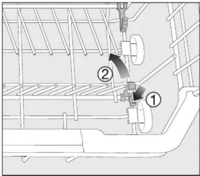 MIELE G 5740 SCU SL - Underkurven indstilles - 1