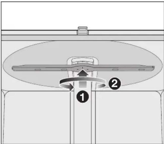MIELE G 5740 SCU SL - Bestikbakken tages ud (hvis den forefindes) - 2
