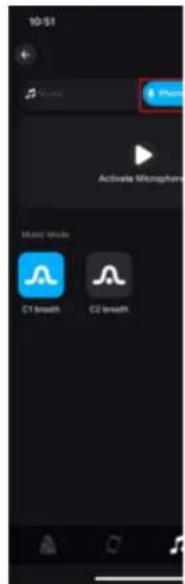 10-51 Photo Activate Microphones Music Mode C1 Smooth C2 Smooth