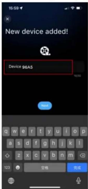 New device added! Device 96A5 Next q w e r t y u i o p a s d f g h j k l z x c v b n m 123 空格 完成