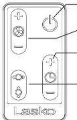 Lasko EcoQuiet A12669 - Controles Remoto - 1