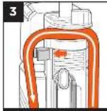 SHARK CarpetXpert EX200 - HOSE ASSEMBLY - 3