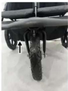 Beemoo Activity Twin - SWIVELING FRONT WHEELS - 1