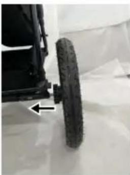 Beemoo Activity Twin - REAR WHEELS ASSEMBLY - 2