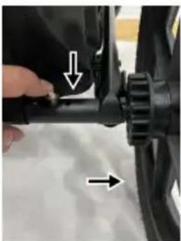 Beemoo Activity Twin - REAR WHEELS ASSEMBLY - 3