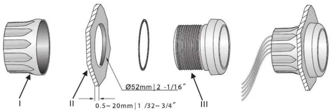 Biltema 25-8098 - JÄNNITEMITTARI 52 MM - 1