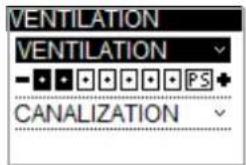 VENTILATION VENTILATION - PS + CANALIZATION