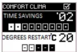 COMFORT CLIMA TIME SAVINGS '02 DEGREES RESTART C 20
