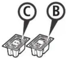C B