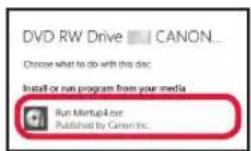 CANON Pixma G3411 - Utilizzo del CD-ROM di installazione (solo Windows) - 3