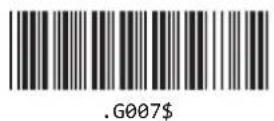 Unitech MS925 - Code 39 読取り文字数 - 2