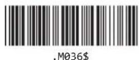 Unitech MS925 - CC-A FNC1 文字の送信 - 2