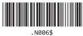 Unitech MS925 - Code 2 of 5 読取り文字数 - 1