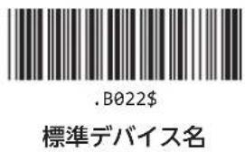 .B022$ 標準デバイス名