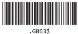 Unitech MS925 - マイクロ QR コード読取り文字数 - 1