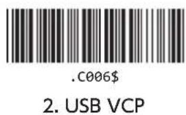 .C006$ 2. USB VCP