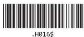 Unitech MS925 - JAN-13 先頭文字の送信 - 2