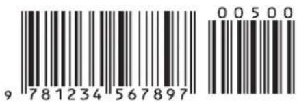 0 0 5 0 0 9 781234 567897