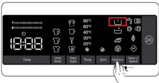 18:00 90°C 60°C 40°C 30°C 20°C Delay Strain level Strain type Temp. Spin Options Save +/- Speed