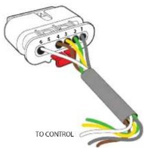 6 5 4 3 2 1 TO CONTROL