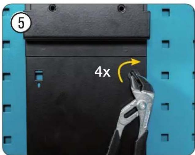 4x ⑤