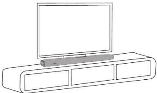 NEBULA Soundbar - Table Placement - 1
