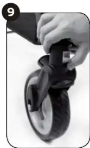 Beemoo Move Shopper - ADJUSTING BACKREST - 1