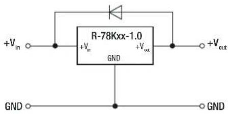 R-78Kxx-1.0 +Vin +Vrr GND +Vout GND GND