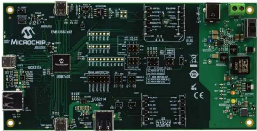 EV8 USB7x02 MICROCHIP USB7x02 UCS2114 MicroCHIP UCS2114 DAUGHTER