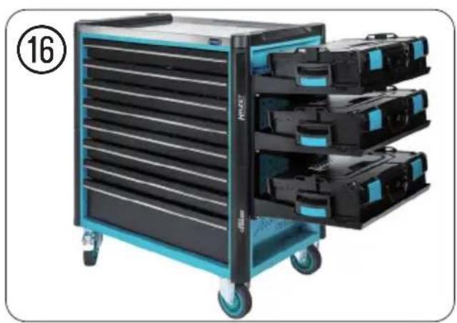 Hazet 179N-510 - L-Boxx Halter Montage 179 NXL, 179 NXXL und 179 NW - 4