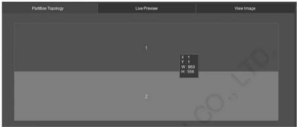 Partition Topology Live Preview View Image 1 X : 1 Y : 1 W : 960 H : 556 2