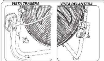 VISTA TRASERA VISTA DELANTERA