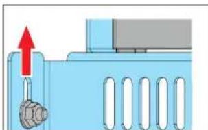 Sommer GIGAslide 1800 - Removing the control unit carrier - 2